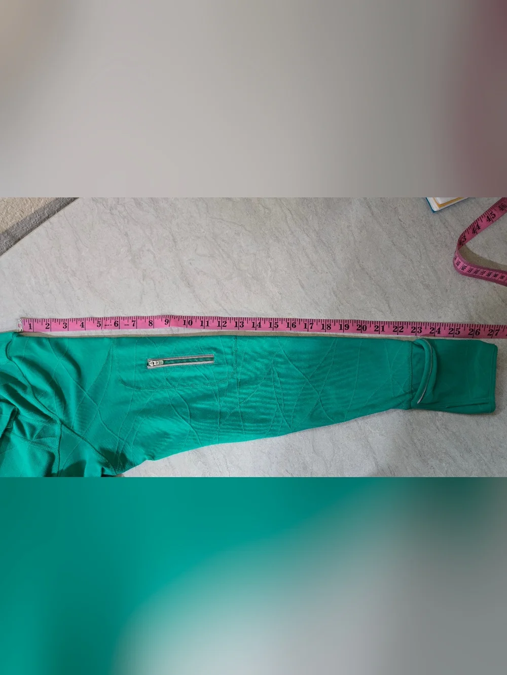 Kirkland Signature Women’s Teal Full-Zip Jacket - Picture 7 of 8